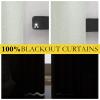 imageNICETOWN 100 Blackout Natural Linen Curtains 90 inches Length 2 Panels Set with Thermal Insulated Liners for Bedroom Farmhouse Style Room Cooling Small Window Draperies for Dining RoomSage Green