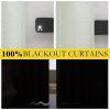 imageNICETOWN 100 Blackout Natural Linen Curtains 90quot Length with Thermal Insulated Liners for Bedroom Farmhouse Style Room Cooling Small Window Draperies for Dining Room 2 Panels 52quot WSage Green
