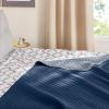 imageNICETOWN 100 Waterproof Dog Blanket Sofa Covers Couch Cover for Pets Cats Furniture Protector Dog Travel Bed Reversible Washable Mat for Car Floor 82quot W x 82quot L 1 Panel BeigeKhakiNavyStone Blue