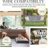 imageNICETOWN 2 Pack Square Waterproof Outdoor Cushion Covers 24 x 24 x 4 inch with Zipper Fade Safe Patio Cushion Covers Replacement with 4 Buckle Straps Grey Covers OnlyGrey