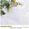 imageNICETOWN 2 Panels Indoor Outdoor Waterproof Patio Curtains Sticky Tab Top Soft Voile Sheer Vertical Indoor Outdoor Drapes Easy Hanging for PorchCabana Ivory W54 x L96White