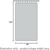 imageNICETOWN 2 Panels Outdoor Curtains for Patio Waterproof 84quot Long Detachable Sticky Tab Top Thermal Insulated Privacy Sun Blocking ampamp UV Protection Drapes for PorchPergola Biscotti Beige W52 x L84Navy Blue