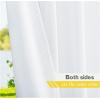 imageNICETOWN 2 Panels110quot Wide Patio Curtains Outdoor Waterproof 84 inch Long Tab Top Thermal Insulated Water Resistant Outdoor Drapes Keep Privacy for PergolaArbor TaupeWhite