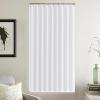 imageNICETOWN Accordion Blackout Door Curtains for Doorway Thermal Insulated Privacy Closet Curtains Room Divider Sliding Door Shade for Living RoomBathroomBedroom 1 Panel with Hooks W38 x L80 GreyPure White