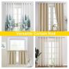imageNICETOWN Antique White Curtain Rods for Window 48 to 86 inch Decorative 1 18 inch Diameter Single Strong Curtain Rod with Trophy Design for FarmhouseLiving RoomAntique Brass