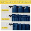 imageNICETOWN Black Curtain Rods for Windows 28 to 48 inch Adjustable Curtain Rod 1 inch Diameter Modern Faceted Ball Finials Design Decorative Drapery Rod for Valances Tiers 2848quot Length Matte BlackMatte BlackFaceted Ball