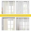 imageNICETOWN Black Curtain Rods for Windows 28 to 48 inch Adjustable Curtain Rod 1 inch Diameter Modern Faceted Ball Finials Design Decorative Drapery Rod for Valances Tiers 2848quot Length Matte BlackMatte Black