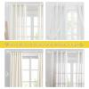 imageNICETOWN Black Curtain Rods for Windows 28 to 48 inch Adjustable Curtain Rod 1 inch Diameter Modern Faceted Ball Finials Design Decorative Drapery Rod for Valances Tiers 2848quot Length Matte BlackMatte WhiteFaceted Ball