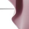 imageNICETOWN Blackout Window Treatment Pole Pocket Kitchen Tier Curtains Tailored Scalloped ValanceSwags for Living Room One Pair 36 Wide by 63inches Long Each Panel GreyBaby Pink