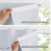 imageNICETOWN Door Curtains for Kitchen Short Blackout Curtains 72 inch Long Self Adhesive Portable Window Cover for Front French Door Adjustable Shade for Glass 1 PC 26quot W x 72quot L GreyGreyish White