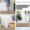 imageNICETOWN Grey Bathroom Rug Extra Thick Indoor Outdoor Durable Doormat for Bathroom AntiSlip Soft Plush Chenille Shaggy Bath Mat Living Room Bedroom Mat Water Absorbent Floor Carpet 47 x 24Taupe Brown
