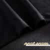 imageNICETOWN Halloween Black Curtains Patio Blackout Velvet Curtain Panels Media Movie Theater Room Decor Energyefficient Velvet Woven Home Theater Eyelet Top Drapes for Living Room 1 Pair W52xL96Black