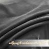 imageNICETOWN Halloween Black Curtains Patio Blackout Velvet Curtain Panels Media Movie Theater Room Decor Energyefficient Velvet Woven Home Theater Eyelet Top Drapes for Living Room 1 Pair W52xL96Grey