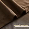 imageNICETOWN Halloween Black Curtains Patio Blackout Velvet Curtain Panels Media Movie Theater Room Decor Energyefficient Velvet Woven Home Theater Eyelet Top Drapes for Living Room 1 Pair W52xL96Brown