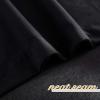 imageNICETOWN Halloween Black Curtains Patio Blackout Velvet Curtain Panels Media Movie Theater Room Decor Energyefficient Velvet Woven Home Theater Eyelet Top Drapes for Living Room 1 Pair W52xL96Black