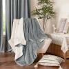 imageNICETOWN Halloween Twin Fleece Plush Blanket Fashion Fuzzy Gifts for Family Soft Lightweight Fluffy Fleece Plush Couch Blankets for Living RoomBedroomSofa 60 x 80 inches BlackLight Grey