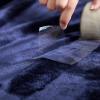 imageNICETOWN Halloween Twin Fleece Plush Blanket Fashion Fuzzy Gifts for Family Soft Lightweight Fluffy Fleece Plush Couch Blankets for Living RoomBedroomSofa 60 x 80 inches BlackNavy Blue