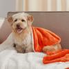 imageNICETOWN Halloween Twin Fleece Plush Blanket Fashion Fuzzy Gifts for Family Soft Lightweight Fluffy Fleece Plush Couch Blankets for Living RoomBedroomSofa 60 x 80 inches BlackOrange