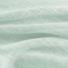 imageNICETOWN Linen Textured Door Curtain  White Sidelight Panel Curtain Semi Sheer French Front Door Curtain with Tieback for Kitchen 30 inches W x 40 inches L Single PanelMint Green