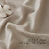 imageNICETOWN Natural Linen Curtains ampamp Drapes for Windows 84 inch Long Rod Pocket ampamp Back Tab Thick Flax Semi Sheer Privacy Assured with Light Filtering for BedroomLiving Room W55 x L84 2 PiecesTaupe