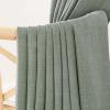 imageNICETOWN Room Darkening Curtains 84 inch Length 2 Panels Set Dual Rod Pockets ampamp Hook Belt Light Blocking Thermal Curtains Sound Reducing Window Treatments for Living Room Natural W52 x L84Sage Green