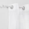 imageNICETOWN Small Curtain Rods 2 Pack for Windows 28 to 48 inch Adjustable Decorative 58 inch Diameter with Creative Urn Finials Matte Black CopperAntique White