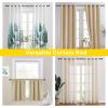 imageNICETOWN Small Curtain Rods 2 Pack for Windows 28 to 48 inch Adjustable Decorative 58 inch Diameter with Creative Urn Finials Matte Black CopperMatte Black Copper
