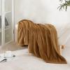 imageNICETOWN Soft Blanket King Size Fleece Warm Fuzzy Throw for BedSofa Lightweight 300GSM Microplush Ultra Warm Blanket 90quot x 108quot GreyCoffee