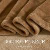imageNICETOWN Soft Blanket King Size Fleece Warm Fuzzy Throw for BedSofa Lightweight 300GSM Microplush Ultra Warm Blanket 90quot x 108quot GreyCoffee