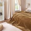 imageNICETOWN Soft Blanket King Size Fleece Warm Fuzzy Throw for BedSofa Lightweight 300GSM Microplush Ultra Warm Blanket 90quot x 108quot GreyCoffee