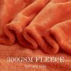 imageNICETOWN Soft Blanket King Size Fleece Warm Fuzzy Throw for BedSofa Lightweight 300GSM Microplush Ultra Warm Blanket 90quot x 108quot GreyOrange