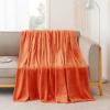 imageNICETOWN Soft Blanket King Size Fleece Warm Fuzzy Throw for BedSofa Lightweight 300GSM Microplush Ultra Warm Blanket 90quot x 108quot GreyOrange