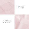imageNICETOWN Soft Blanket King Size Fleece Warm Fuzzy Throw for BedSofa Lightweight 300GSM Microplush Ultra Warm Blanket 90quot x 108quot GreyPink
