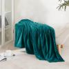 imageNICETOWN Soft Blanket King Size Fleece Warm Fuzzy Throw for BedSofa Lightweight 300GSM Microplush Ultra Warm Blanket 90quot x 108quot GreyTeal