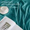 imageNICETOWN Soft Blanket King Size Fleece Warm Fuzzy Throw for BedSofa Lightweight 300GSM Microplush Ultra Warm Blanket 90quot x 108quot GreyTeal