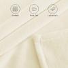 imageNICETOWN Soft Blanket King Size Fleece Warm Fuzzy Throw for BedSofa Lightweight 300GSM Microplush Ultra Warm Blanket 90quot x 108quot GreyWhitee