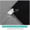 imageNICETOWN Sound Barrier 100 Blackout Divider Curtains 84quot Noise Heat and Cold Blocking Drapes with Felt Fabric Lining for Noise ReducingNurseryDaytime SleepBedroom White 2 PCs 52quot WideSilver Grey