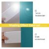 imageNICETOWN Sound Barrier 100 Blackout Divider Curtains 84quot Noise Heat and Cold Blocking Drapes with Felt Fabric Lining for Noise ReducingNurseryDaytime SleepBedroom White 2 PCs 52quot WidePeacock Teal