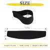 imageNICETOWN Strong Magnetic Curtain Tiebacks  Modern Simple Style Curtain Ties Backs Holdbacks Holders for IndoorOutdoor Curtains White 185 X 4 Inches Set of 4Black