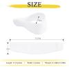 imageNICETOWN Strong Magnetic Curtain Tiebacks  Modern Simple Style Curtain Ties Backs Holdbacks Holders for IndoorOutdoor Curtains White 185 X 4 Inches Set of 4White