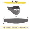 imageNICETOWN Strong Magnetic Curtain Tiebacks  Modern Simple Style Curtain Ties Backs Holdbacks Holders for IndoorOutdoor Curtains White 185 X 4 Inches Set of 4Grey