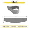 imageNICETOWN Strong Magnetic Curtain Tiebacks  Modern Simple Style Curtain Ties Backs Holdbacks Holders for IndoorOutdoor Curtains White 185 X 4 Inches Set of 4Silver Grey