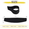 imageNICETOWN Strong Magnetic Curtain Tiebacks  Modern Simple Style Curtain Ties Backs Holdbacks Holders for IndoorOutdoor Curtains White 185 X 4 Inches Set of 4Black