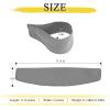 imageNICETOWN Strong Magnetic Curtain Tiebacks  Modern Simple Style Curtain Ties Backs Holdbacks Holders for IndoorOutdoor Curtains White 185 X 4 Inches Set of 4Silver Grey