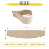 imageNICETOWN Strong Magnetic Curtain Tiebacks  Modern Simple Style Curtain Ties Backs Holdbacks Holders for IndoorOutdoor Curtains White 185 X 4 Inches Set of 4Beige