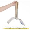 imageNICETOWN Strong Magnetic Curtain Tiebacks  Modern Simple Style Curtain Ties Backs Holdbacks Holders for IndoorOutdoor Curtains White 185 X 4 Inches Set of 4Beige