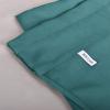 imageNICETOWN Thermal Insulated Blackout Short Curtain  Bathroom Curtain Gray Tie Up Shade for Small Window Window Valance Balloon Roman Blind Rod Pocket Panel 46 inches W x 63 inches LSea Teal