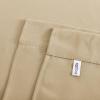 imageNICETOWN Thermal Insulated Blackout Short Curtain  Bathroom Curtain Gray Tie Up Shade for Small Window Window Valance Balloon Roman Blind Rod Pocket Panel 46 inches W x 63 inches LBiscotti Beige