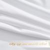 imageNICETOWN Thermal Insulated Velvet Curtains Ivory 96 Inch Length Heavy Duty Keep Warm Drapes Room Darkening Thermal Insulated Curtains for Patio Hall Villa Bedroom Window Treatment Set of 2White