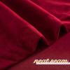 imageNICETOWN Thermal Insulated Velvet Curtains Ivory 96 Inch Length Heavy Duty Keep Warm Drapes Room Darkening Thermal Insulated Curtains for Patio Hall Villa Bedroom Window Treatment Set of 2Red